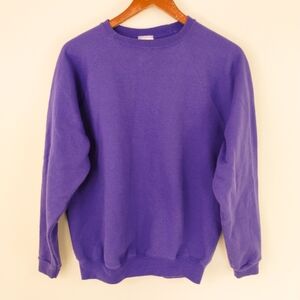 Vintage 90s Hanes Her Way Crewneck Sweatshirt Size Large